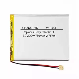 Vaihto akku Sony Walkman NW-S710,NW-S715F,LIS1401