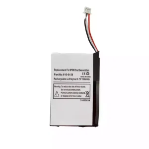 Vaihto akku iPod 3,616-0159
