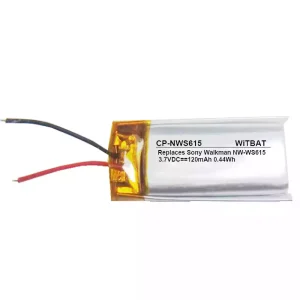 Vaihto akku SONY Walkman NW-WS613 NW-WS615