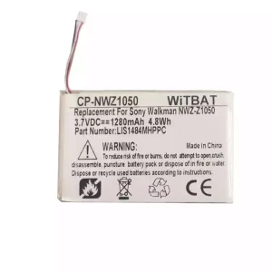 Vaihto akku SONY Walkman NWZ-Z1050,NWZ-Z1050N,NWZ-Z1060,NWZ-Z1070