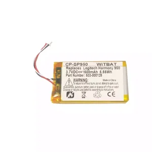 Vaihto akku Logitech 533-000128,915-000257,915-000260