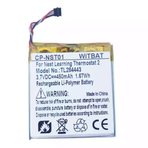 Vaihto akku Nest Learning Thermostat 2nd,3rd,TL284443