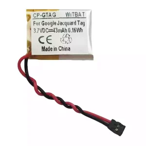 Vaihto akku Google Jacquard Tag
