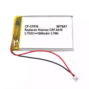 Vaihto akku Hisense CRF-6A16,CRF-6C16