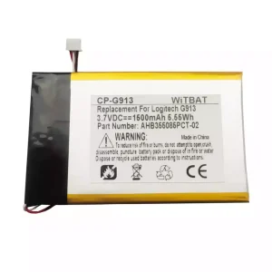 Vaihto akku Logitech G913 G913 TKL,G915 G915 TKL,AHB355085PCT-02