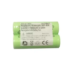 Vaihto akku Waterpik WP-450,WP-360,WP-440,WP-460,WP-461,WP-462,WP-463,WP-465,WP-466,WP-468,WP-470