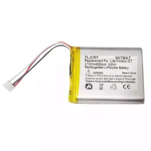 Vaihto akku Life Fitness IC7 - IC-FWIC7C1-01,IC7 - IC-LFIC7B2-01,IC8 - IC-LFIC8C1-01,Cybex IC7 - IC-CYIC7B2-01